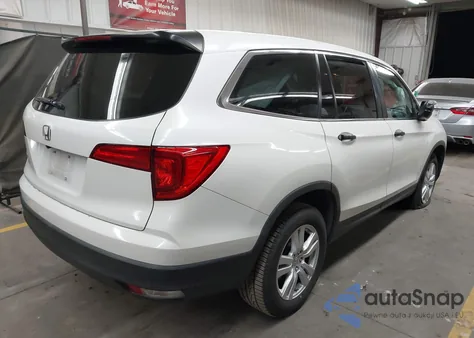 2018 Honda Pilot Lx z USA, uszkodzony, nr VIN 5FNYF5H16JB022129